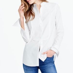 J. Crew x Thomas Mason tuxedo shirt
